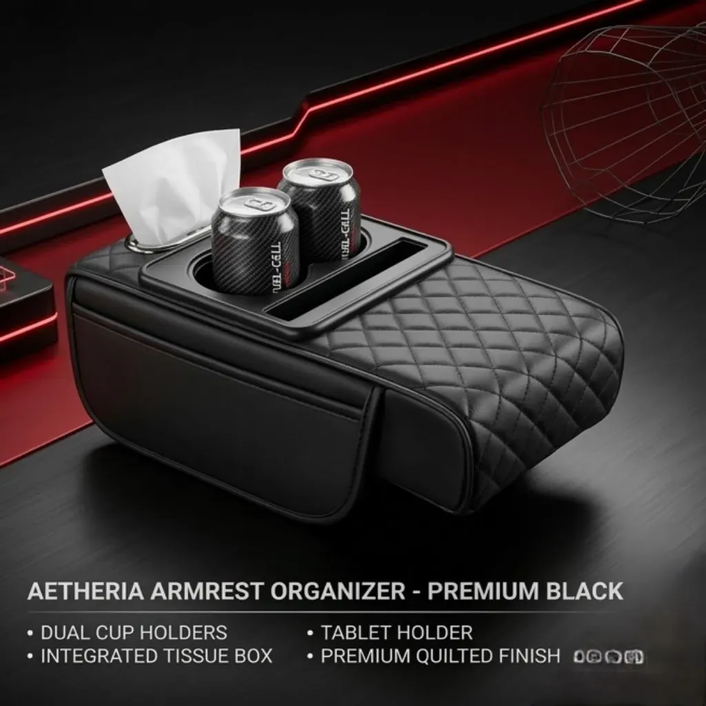 Armrest organizer (RED)