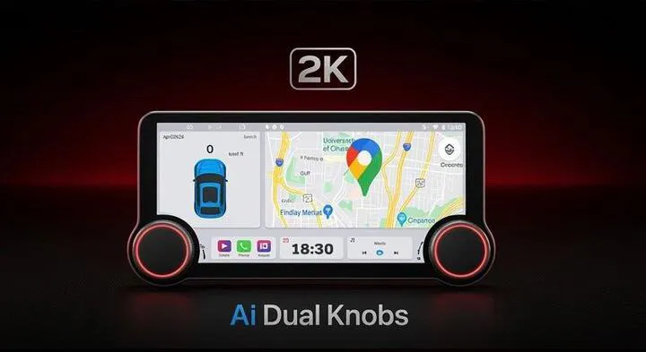 Ai dual knobs screen